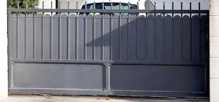 Metal Driveway Gate Installation Norfolk